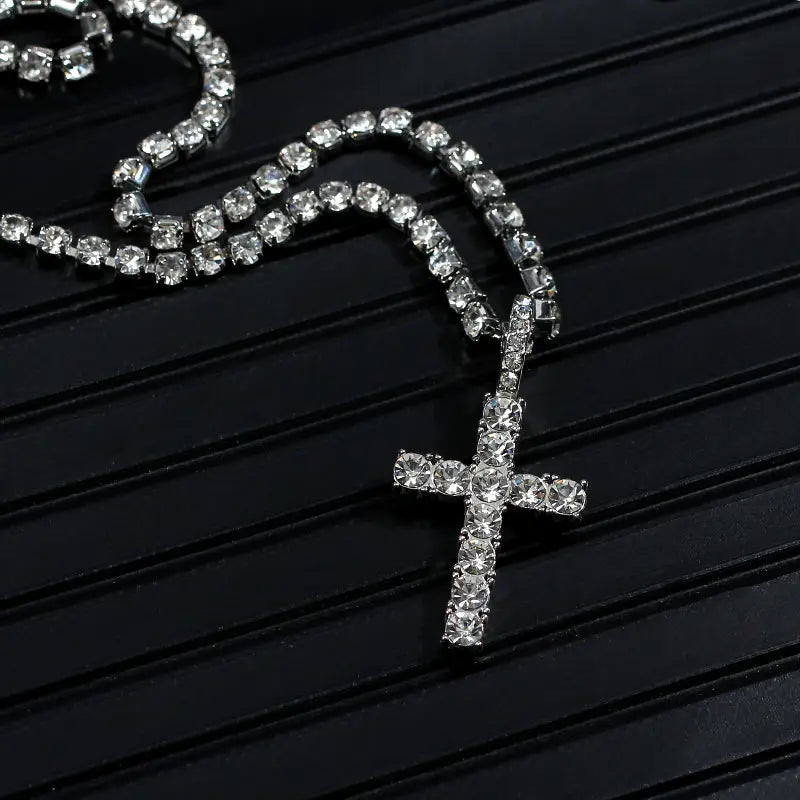 14MM Prong Cuban Necklace For Men Women