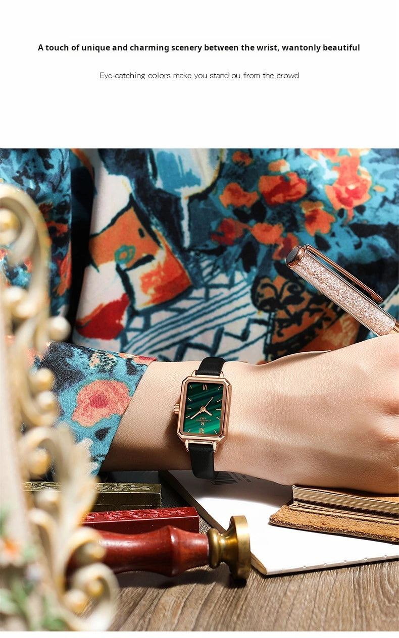 Luxury Women Watch Fashion Quartz Women's Wristwatch Mesh Belt Elegant Ultra Thin Dial