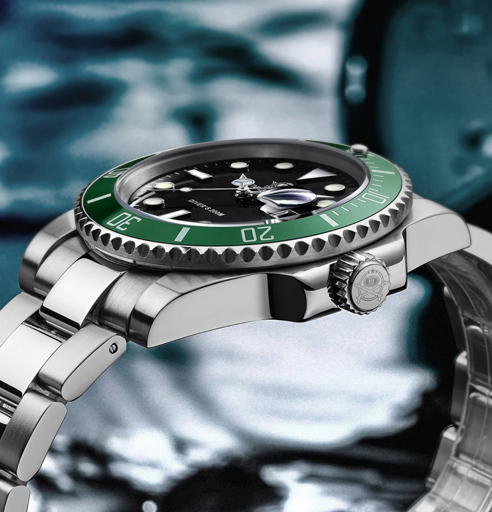 Stainless Steel Watch Men's