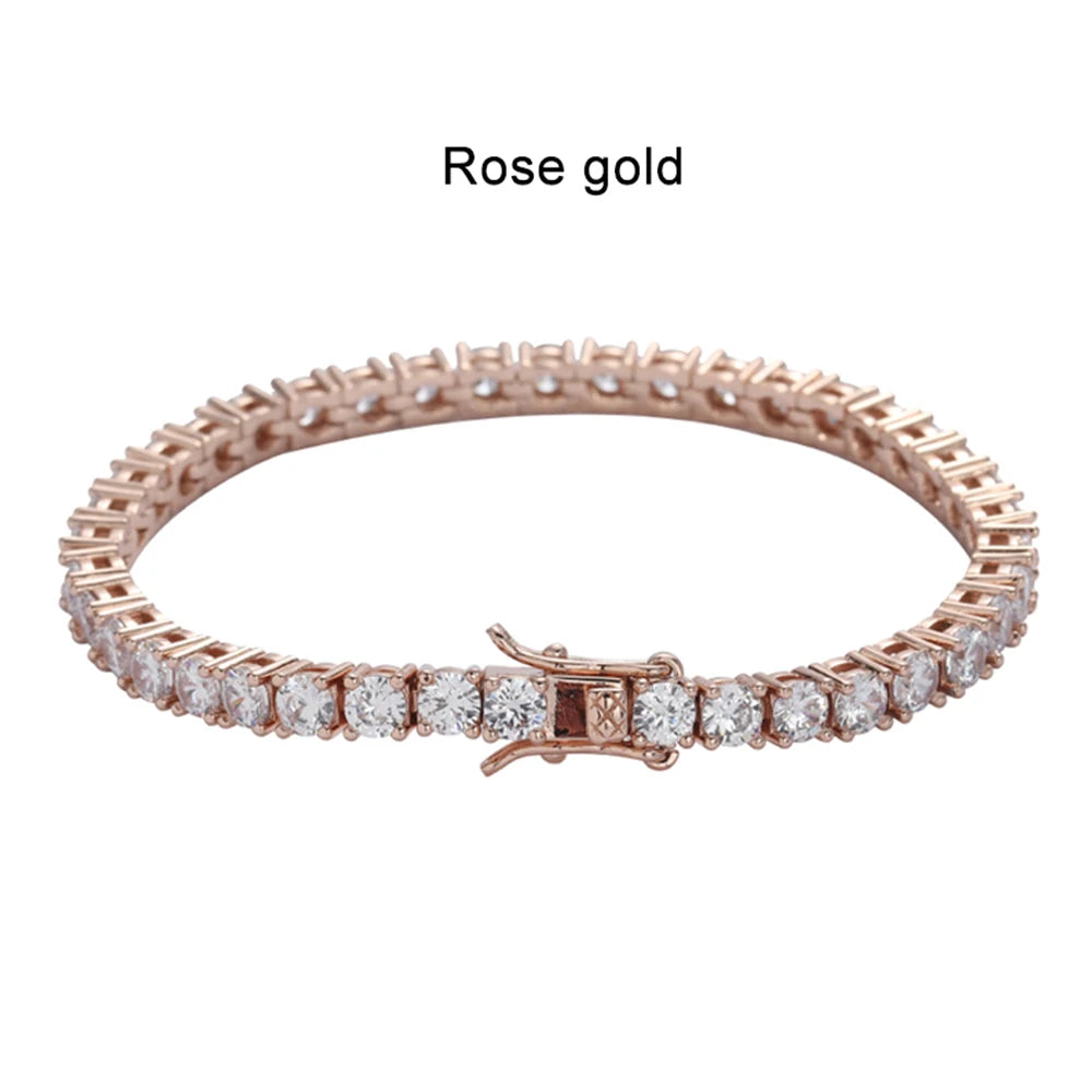 KNOBSPIN D VVS1 Moissanite Tennis Bracelet