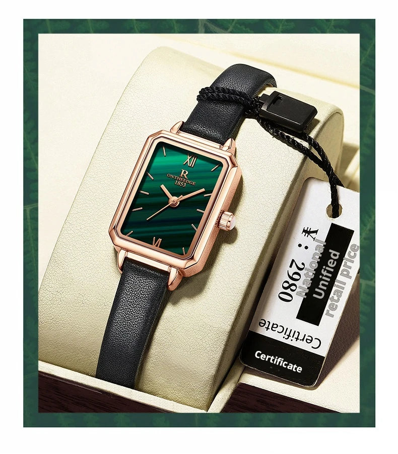 Luxury Women Watch Fashion Quartz Women's Wristwatch Mesh Belt Elegant Ultra Thin Dial