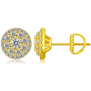 Moissanite Stud Earrings For Women Top Quality 1