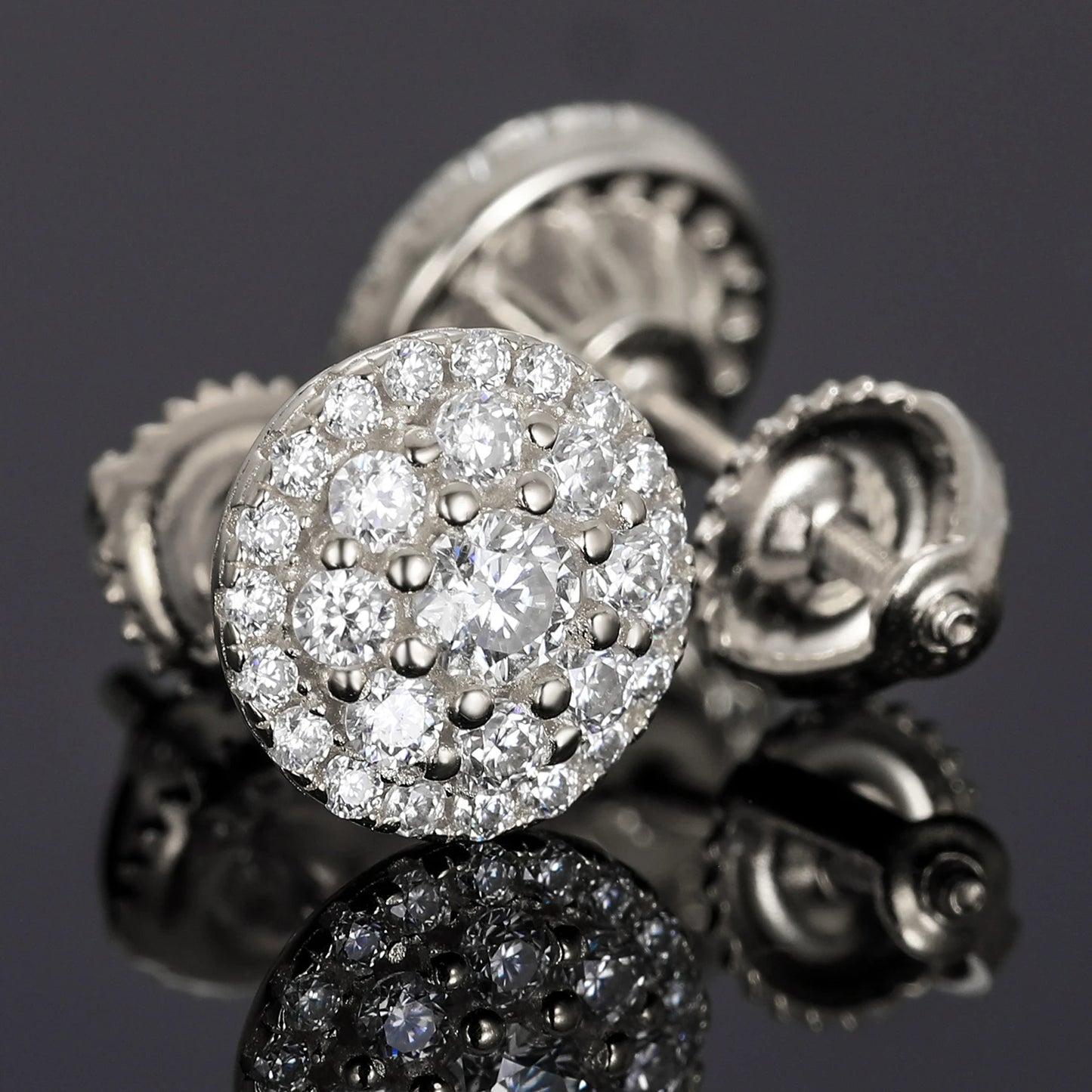 Moissanite Stud Earrings For Women Top Quality 1