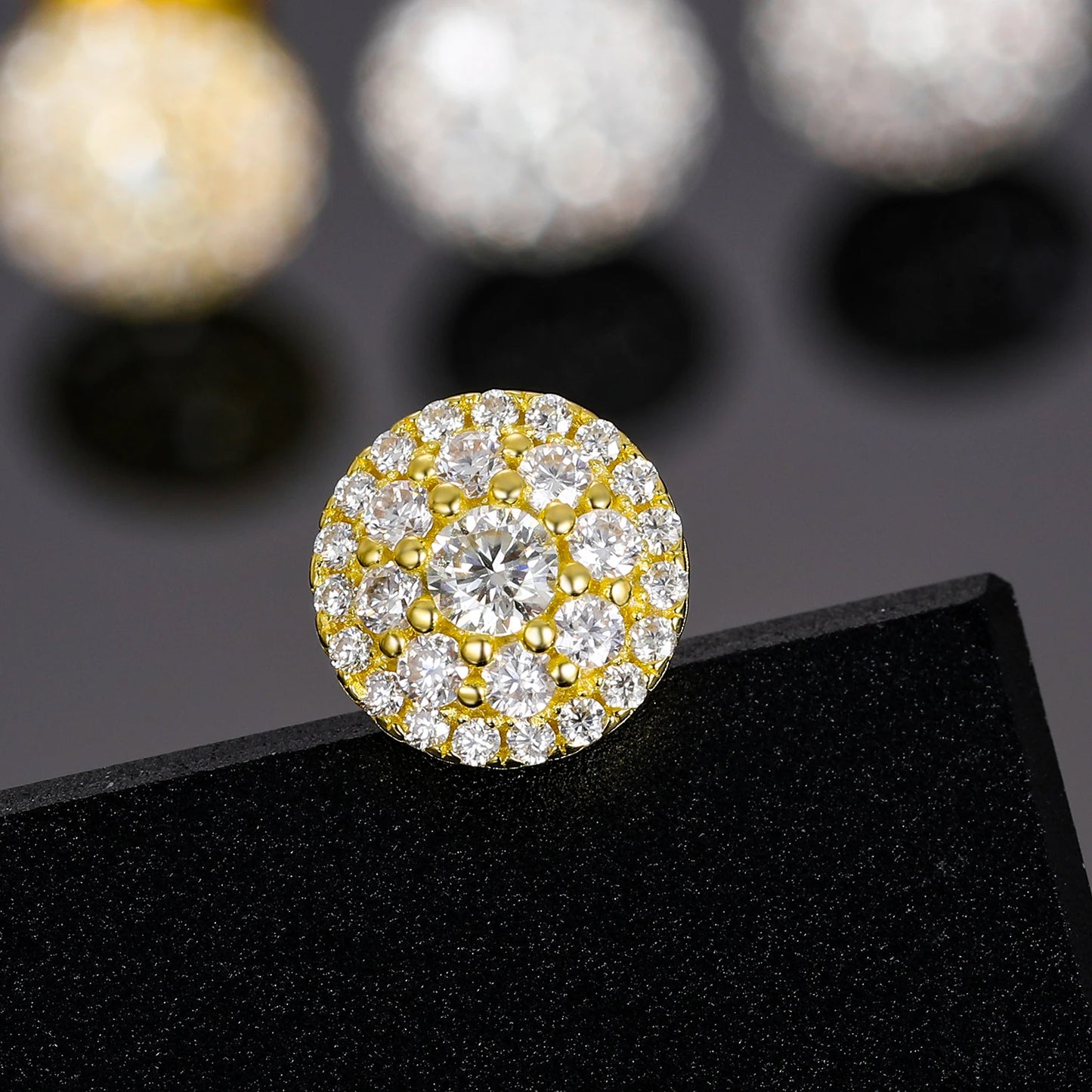 Moissanite Stud Earrings For Women Top Quality 1