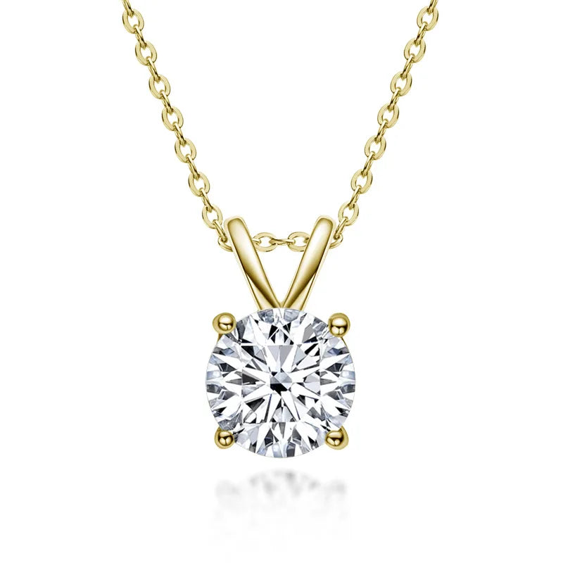 5 Carat Moissanite Necklace